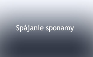 Spájanie sponamy